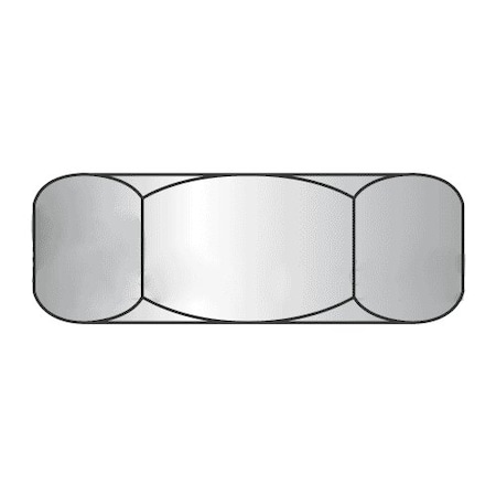 Newport Fasteners Jam Nut, M14-2.00, 18-8 Stainless Steel, Not Graded, Plain, 7 mm Ht, 700 PK 530450-BR-700